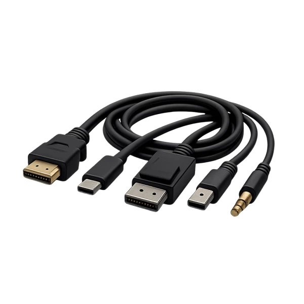 Kabeliai ir adapteriai