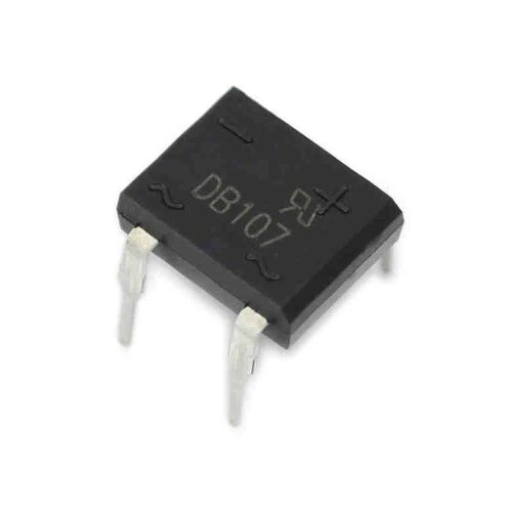 5 vnt. DB107 lygintuvo tiltelis 1000V 1A DIP4 elektronikai satkit