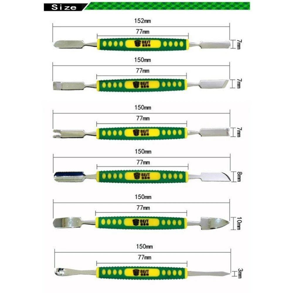 6pc Best iPad, planšečių ir telefonų remonto įrankių rinkinys
