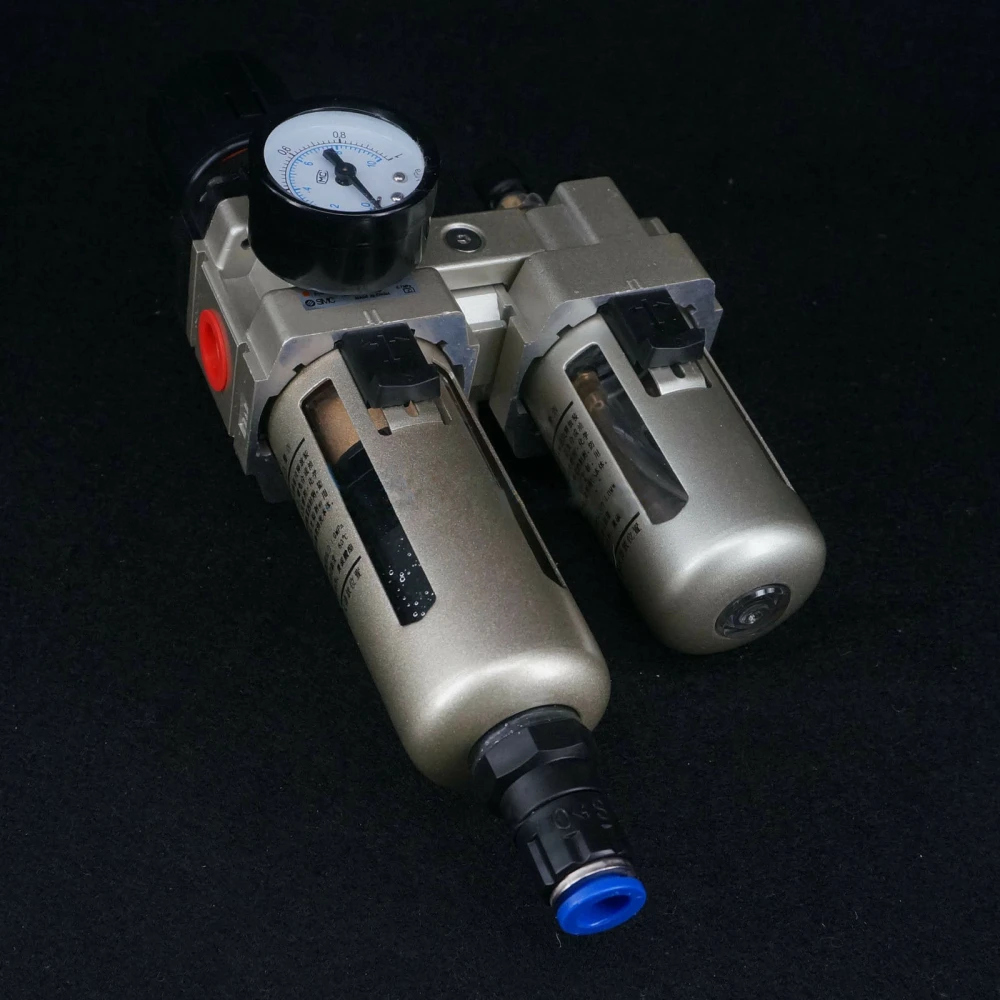 AC3010-03D oro filtro reguliatorius su automatiniu nuleidimu ir tikslumu