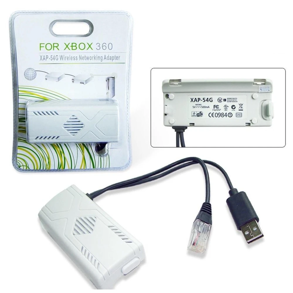 Suderinamas Xbox 360 belaidis tinklo adapteris stabiliam WiFi ryšiui