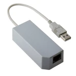 Nintendo Wii USB 2.0 tinklo adapteris greitam ir stabiliam laidiniam ryšiui