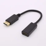 DisplayPort vyriškas į HDMI moteriškas adapteris
