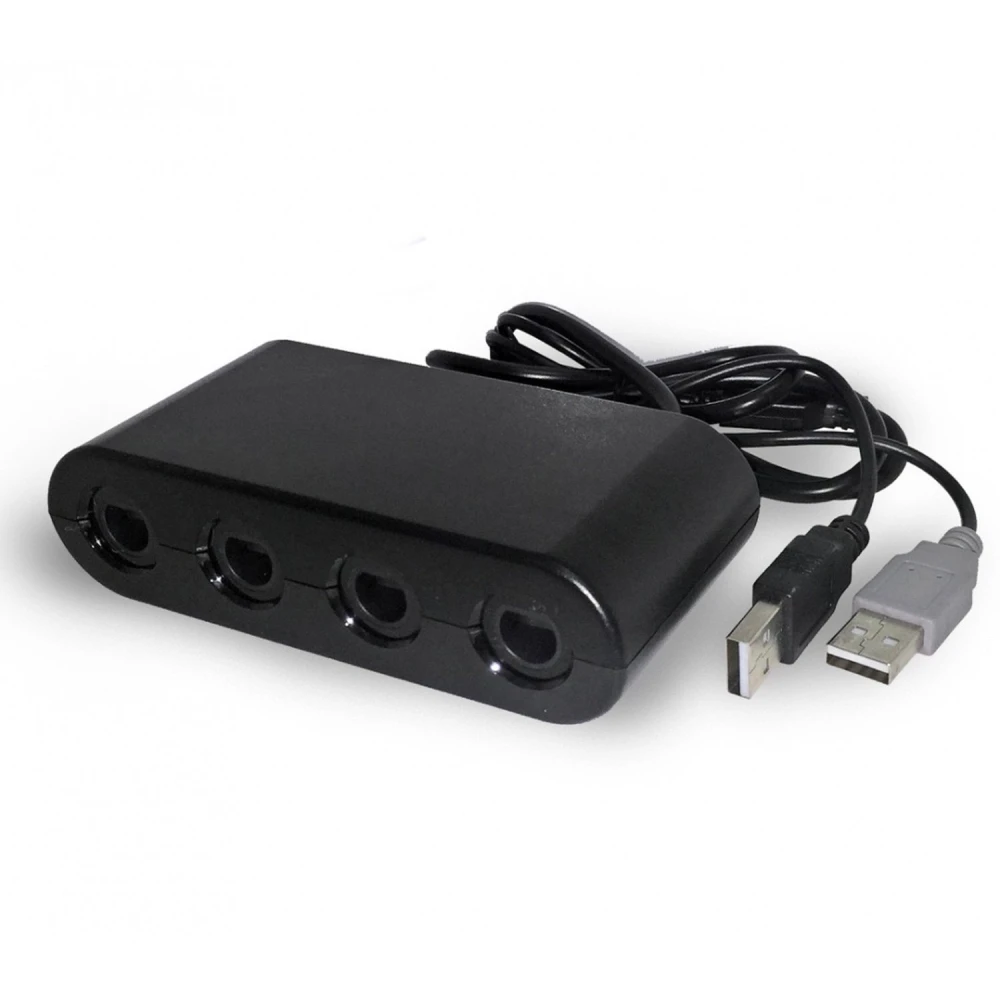 GameCube valdiklių adapteris Nintendo Wii U ir PC, suderinamas su Super Smash Bros