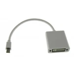 Mini DisplayPort į DVI adapteris Mac ir PC prijungimui prie išorinių monitorių