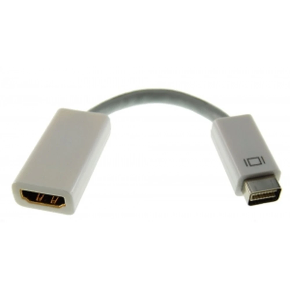 Mini DVI į HDMI adapteris Mac ar PC prijungimui prie HDMI monitorių