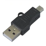 USB į Mini-USB adapteris universaliam prijungimui