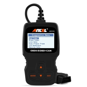 Ancel AD310 OBD2 skaitytuvas, kodų skaitytuvas ir variklio diagnostika