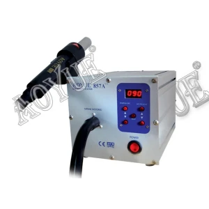 Aoyue 857a++ SMD litavimo stotelė su skaitmeniniu valdymu ir mikroprocesoriumi