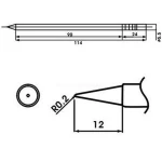 Aoyue LF-LB lituoklio antgalis su kaitinimo elementu lituoklio stočiai