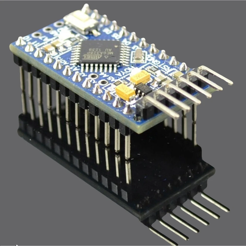 Atmega328p 5V 16MHz suderinama Arduino Pro Mini elektronikos projektams