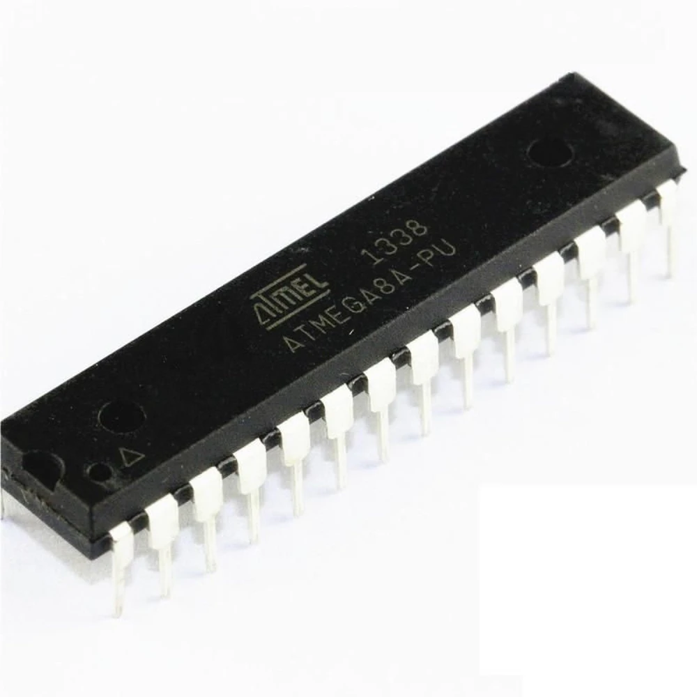 Atmel Atmega8a-Pu MCU 8bit 16MHz DIP-28 – efektyvus mikrovaldiklis