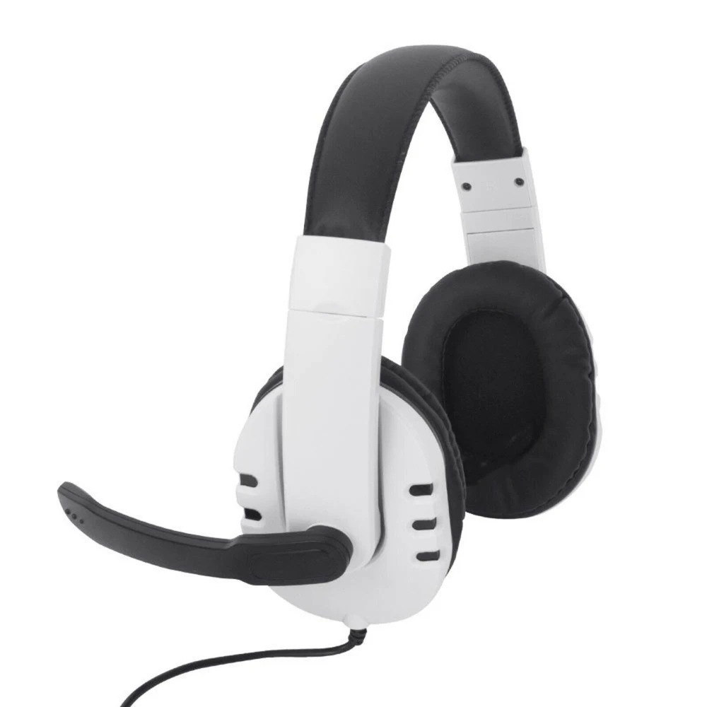 Auriculares Dobe TY-0820 mostrando micrófono incorporado y cable 3,5mm