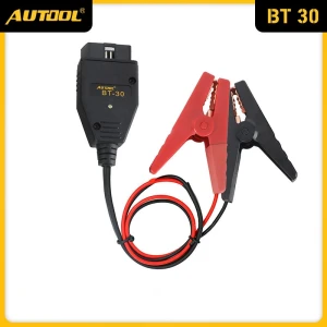 AUTOOL BT-30 OBD2 jungties kabelis automobilio akumuliatoriaus maitinimui