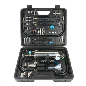 AUTOOL C100 benzino purkštukų valiklis su adapteriais