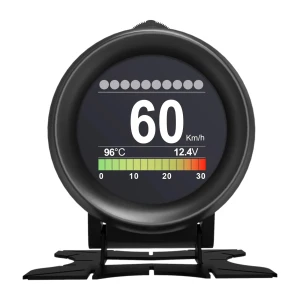 Autool X60 OBD HUD daugiafunkcis skaitmeninis matuoklis OBD-II transporto priemonėms