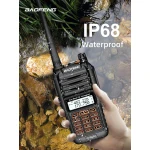 Baofeng UV9R Plus ilgo nuotolio racija su 160 kanalų VHF/UHF