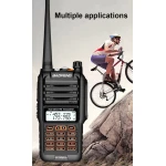 Baofeng UV9R Plus ilgo nuotolio racija su 160 kanalų VHF/UHF