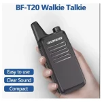 Baofeng Walkie Talkie T20 con auricular pinganillo para comunicación discreta