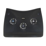 Nešiojamojo kompiuterio aušinimo padas su USB hub 4 prievadų Mod-500 Satkit