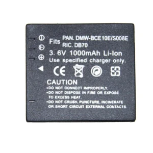 Panasonic CGA-008E/BCE10E suderinama baterija Panasonic kameroms