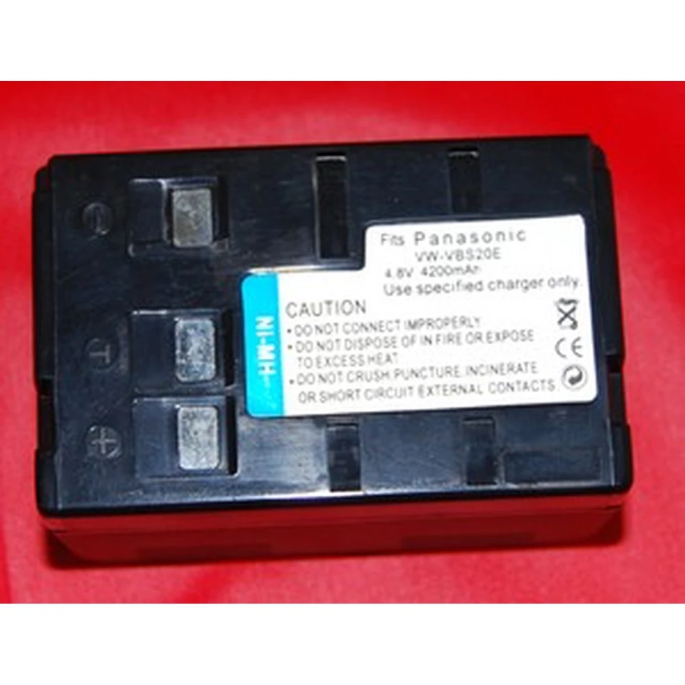 Panasonic VBS20E suderinama baterija 4.8V 4200mAh Ni-MH kameroms