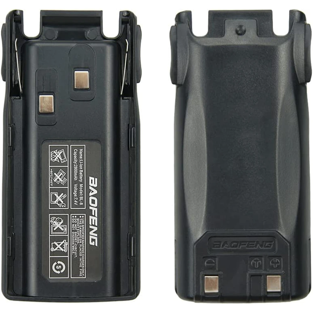 Baofeng BL-8 2800mAh 7.4V atsarginė baterija dvikrypčiam walkie talkie