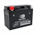 Moto Akumuliatorius AGM 12V 11.2Ah OUTDO HCZ12S-MF - Suderinamas su Yuasa YTZ12S(-BS) / GTZ12S / ETZ12S