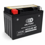 Moto akumuliatorius AGM 12V 12Ah OUTDO HCZ14S-MF - Suderinamas su Yuasa YTZ14S(-BS) / GTZ14S / ETZ14S