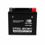 Motociklo baterija AGM 12V 5Ah OUTDO UTX5L-BS(MF) - Suderinama su Yuasa YTX5L-BS / GTX5L-BS / ETX5L-BS
