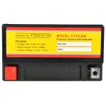 Didelio našumo ir ilgaamžis moto akumuliatorius UTX9A YTX9-BS Gel