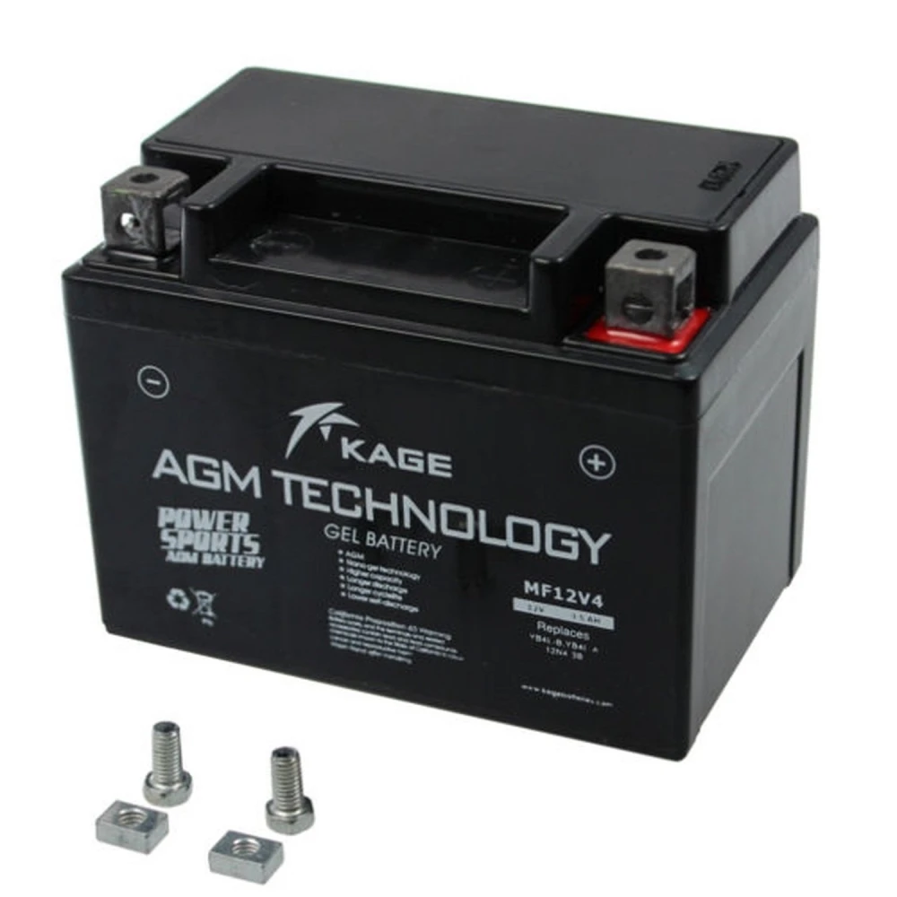 Didelio našumo motociklo akumuliatorius YB4L-B Gel 12V 3,5Ah