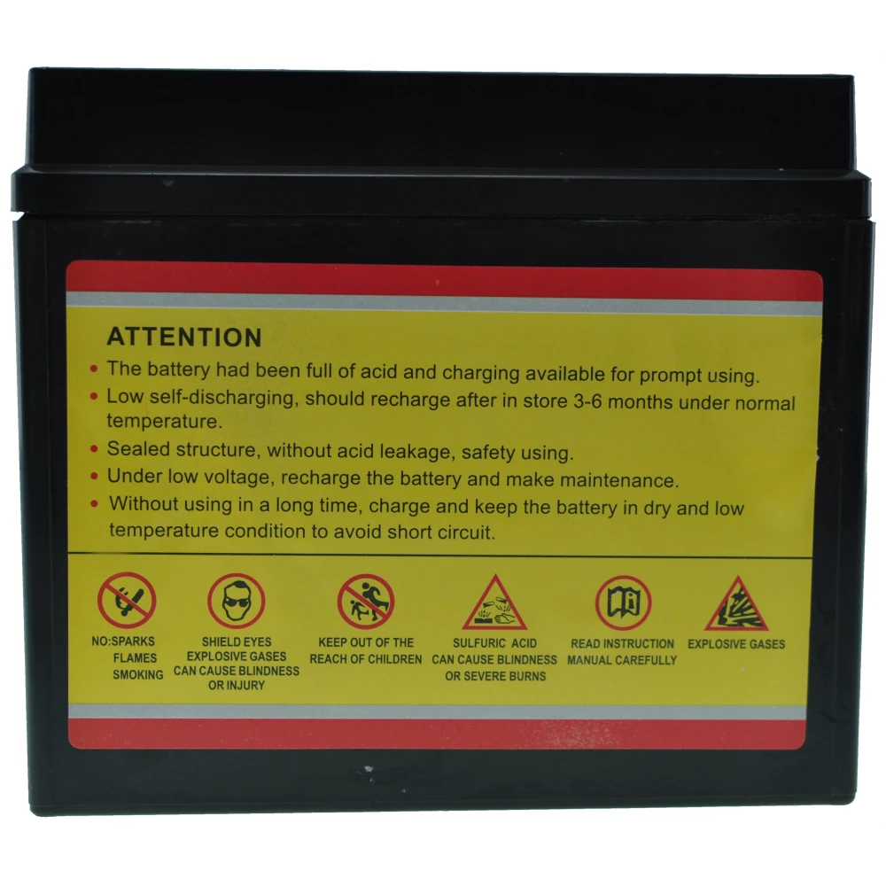 Bateria Moto YTX12-BS Gel Bateria de Gel para moto OUTDO en caja