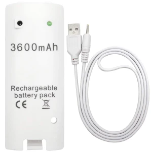 Įkraunama 3600mAh baterija Wii pulteliams – galia ir ilgaamžiškumas