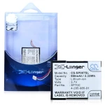 Sony PSP E1004 900 mAh juoda baterija, suderinama su PSP Street E1000, E1002, E1008