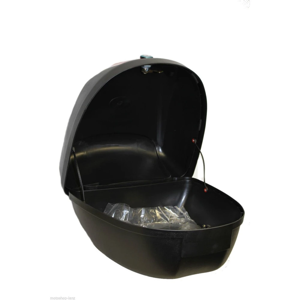 Maleta para moto scooter de 28 litros con placa de montaje y llaves