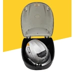 Dviračio šalmo dėžė 17L juoda JZH-818 1 šalmui su spyna