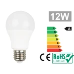 LED lemputė E27 12W 6500K – ryški balta šviesa
