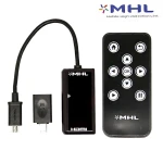 MHL į HDMI adapterio kabelis su pulteliu Galaxy S2, S3, S4, S5, Note 2 ir HTC One