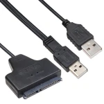 Didelės spartos USB 2.0 adapterio kabelis 2.5 SATA diskui