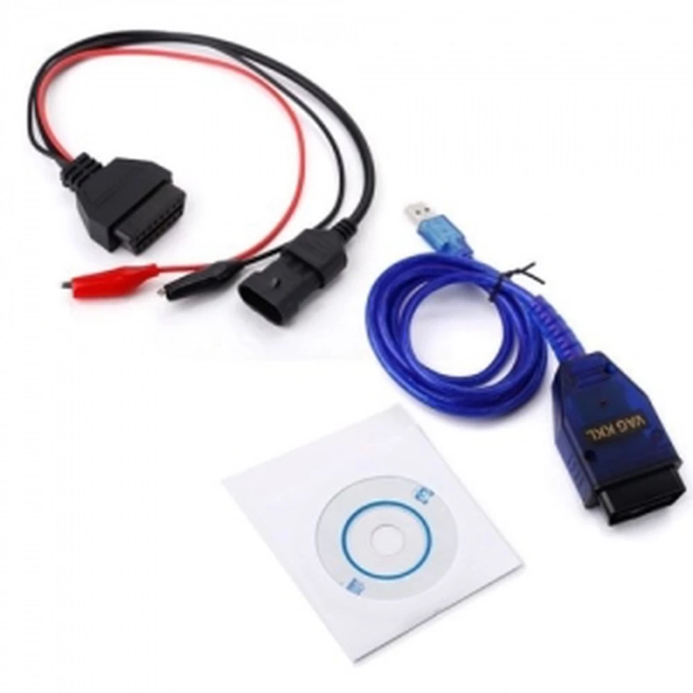 Fiat 3 pin OBD2 KKL VAG 409.1 USB diagnostinis kabelis su Alfa Fiat sąsaja