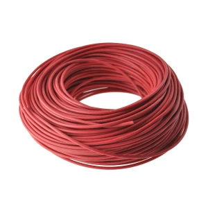 Lankstus 12AWG silikoninis laidas, atsparus iki 200º ir 600V, raudonas
