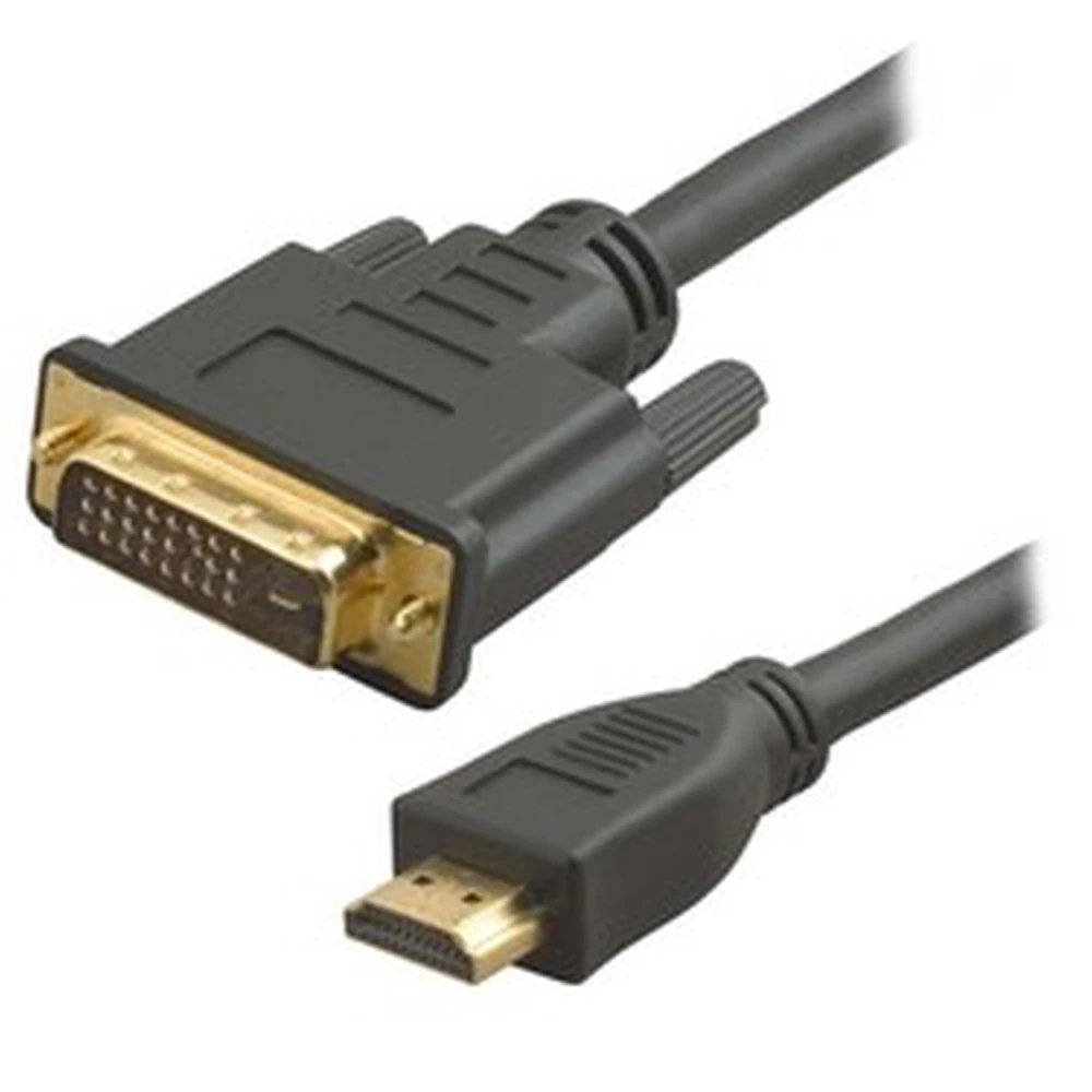 HDMI į DVI kabelis 24 kontaktų, 1.8 m, Dual Link PS3