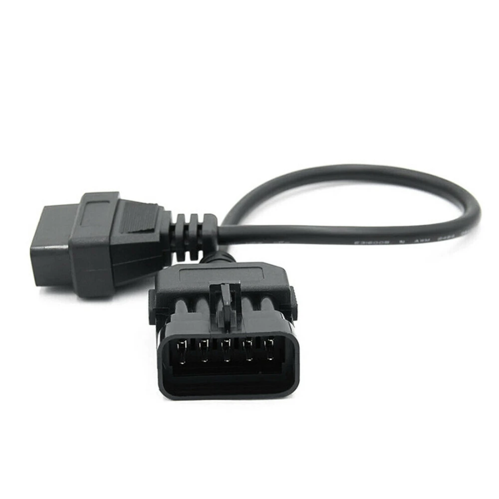 OBD1 į OBD2 kabelis, suderinamas su Opel – 10Pin į 16Pin adapteris