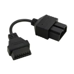 Kia OBD1 į OBD2 kabelis: 20Pin į 16Pin diagnostikos adapteris, suderinamas su KIA