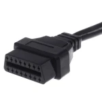 Conector 2x2 Pin y 16 Pin OBDII para diagnóstico en coches VW Audi Seat Skoda