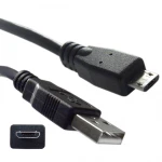 USB 2.0 į MicroUSB kabelis 1m M/M - satkit mobiliesiems ir planšetėms