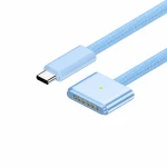 USB-C į MagSafe 3 140W laidas MacBook Pro ir Air – 2 m pintas, Dangaus mėlyna
