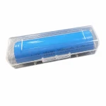 Baterijų Dėžutė 1× 18650 Skaidrus Plastikinis Dulkėms Atsparus Individualus Apsauginis Dėklas