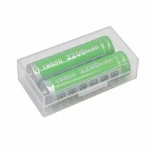 Baterijų Dėžutė 2× 20700 21700 Skaidrus Plastikas Laikymas